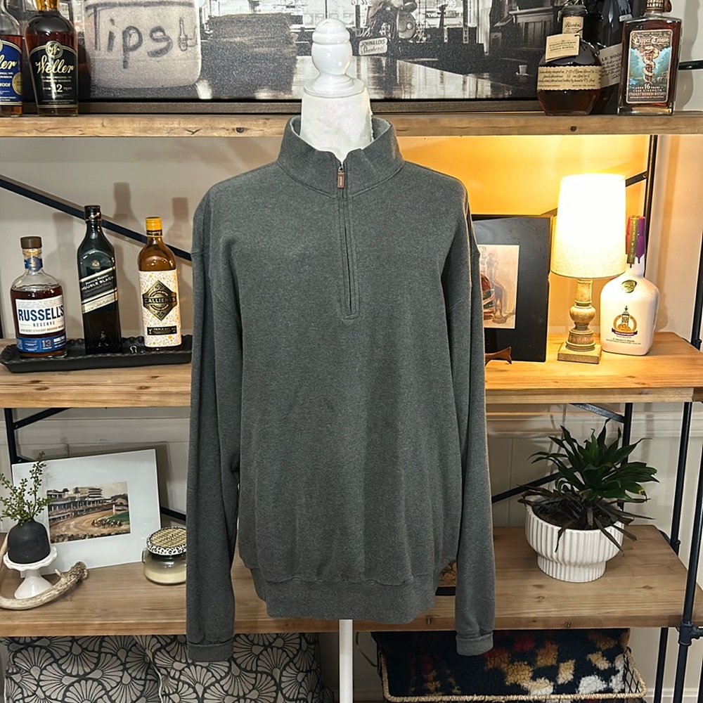 Peter Millar Quarter Zip Pullover Size Medium - image 1